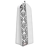 Gusseted Wedding Dress Garment Bag - For Long Puffy Gowns - 72" x 24", 20" Gusset