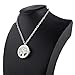 Tree of Life Aromatherapy Essential Oil Diffuser Necklace - 316L Stainless Steel Locket Pendant Perfume Jewelry - for Women,Girl,Wife Gift with Elegant Box By Jenia