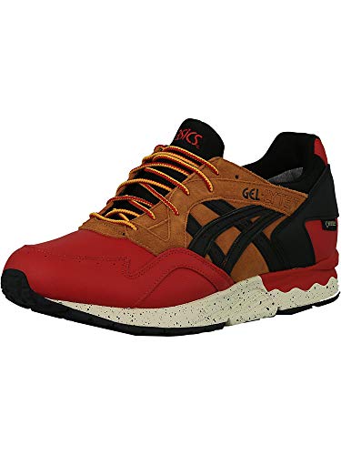 Asics Men's Gel-Lyte V G-Tx Red/Black Ankle-High Leather Running Shoe - 10M
