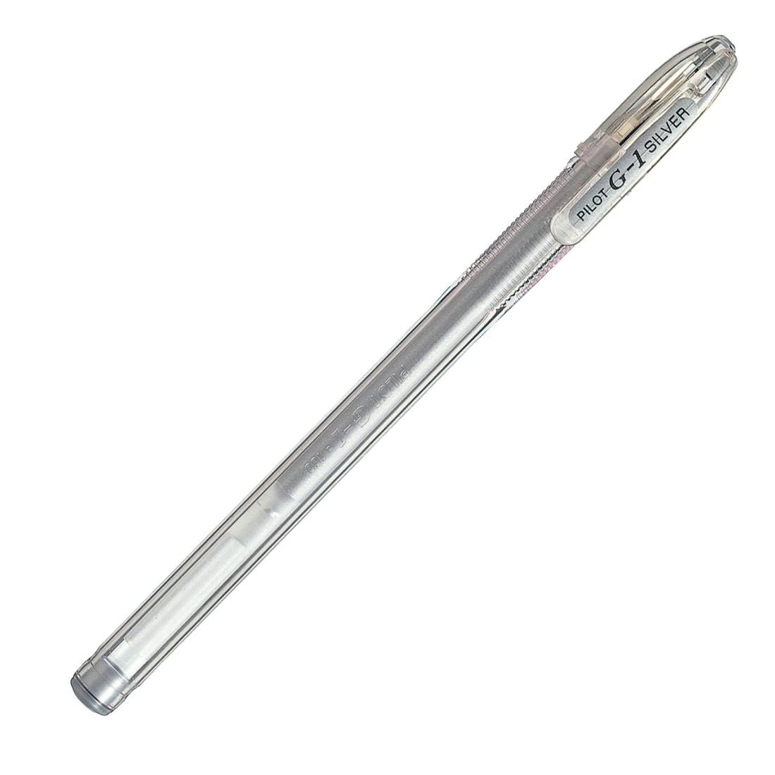 Pilot 0.7 mm Gel Pen - Silver