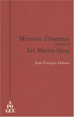 Mémoire d'hommes