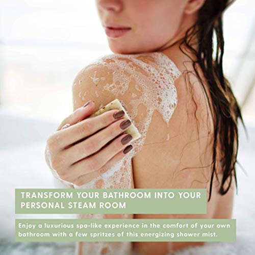 Eucalyptus Aromatherapy Shower Spray, Relaxing Aromatherapy Shower Mist