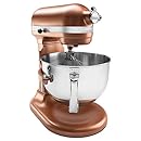 KitchenAid Professional 600 Series KP26M1XER Bowl-Lift Stand Mixer, 6 Quart, Copper Pearl