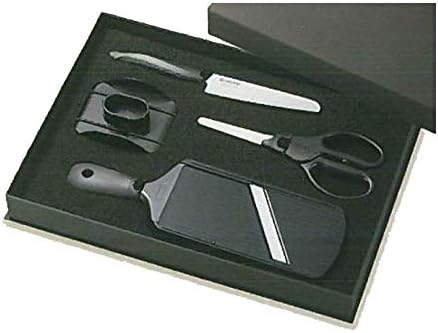 Amazon 京セラ Kyocera キッチン3点セット セラミックナイフ セラミックキッチンはさみ セラミックスライサー ブラック Gs3hs Bk 包丁セット オンライン通販