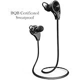 Bluetooth Earphones,DLAND Wireless Mic Noise Canceling Stereo Headphone Headset-In-Ear With Microphone Sweatproof Sports Running Gym Earbuds for Common Bluetooth Devices