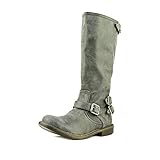 Nine West Motol1 Women Round Toe Synthetic Knee High Boot