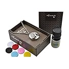Tree of Life Hypoallegenic 316l Surgical Stainless Steel Aromatherapy Essential Oil Diffuser Necklace Pendant Locket Jewelry on 24 Inch Chain and Inner Calm oil