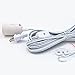 15' Hanging Lantern Cord White with On/Off Switch Whirled Planet Brand