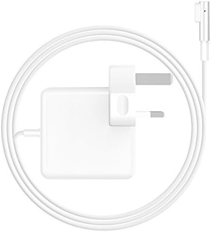 SIXNWELL Compatible With MacBook Pro/Air Charger 85W MagSafe Power Adapter - Works With 45W/ 60W/ 85W Mac-Book -11"/ 13"/ 15"/ 17" - Compatible With Models Before Mid 2012 UK Plug