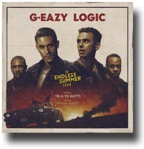 G- Eazy Logic Poster - 11 x 11 Concert Promo on "The Endless Summer Tour" - summer