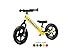 Strider 12” Sport Bike, Yellow - No Pedal Balance Bicycle for Kids 1 to 4 Years - Includes Safety Pad, Padded Seat, Mini Grips & Flat-Free Tires - Tool-Free Assembly & Adjustments