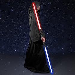 Light Up Sabers, 2 in 1 Dual Saber with Fx Sound