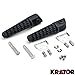 Black Rear Foot Rest Pegs Compatible with Kawasaki Ninja ZX-10R ZX12R ZX-9R ZX-6R ZX636 Z750 Black Motorcycle Foot Pegs Footrests Left & Right