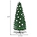 Goplus 6ft Fiber Optic Artificial Christmas Tree, Pre-Lit Xmas Tree with Colorful Snowflake LED Lights, 220 Branch Tips, Foldable Metal Base, for Holiday, Office, Home Decor