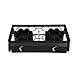 Erommy Gas Burner Outdoor Camping Propane Stove with 2 Burner Automatic Ignition, Adjustable Leg,0-20 PSI Regulator with Hose for Camping or Cookingthumb 3