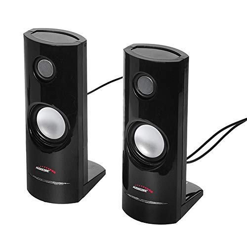 Audiocore-AC860-8W-35mm-USB-Portable-Bookshelf-Speaker-Set-PCLaptopTablet