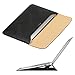 MacBook Air 13 inch Case Sleeve with Stand, OMOTON Wallet Sleeve Case Only for MacBook Air 13 inch(2020/2017 Version) , Ultrathin Carrying Bag with Stand, Black