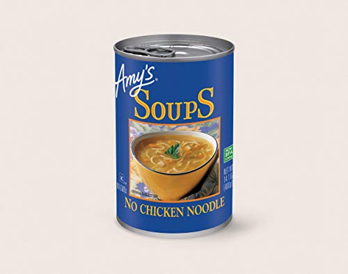 Amy's Soup, Vegan No Chicken Noodle Soup, With Organic Noodles, Vegetables and Tofu, Canned Soup, 14.1 Oz (12 Pack) - Thumbnail 7