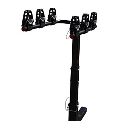 Masione 3-Bike Carrier Rack Fits 2'' Hitch Receiver SUV VAN Truck Bike Rack