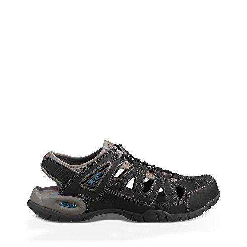 Teva men s abbett m sandal,black,12 m us
