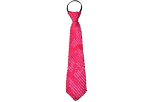 Mens Tie Sparkly Halloween Costume Accseeory Glitter Sparkly Sequin Tie Silver Shiny 70s Disco Necktie for Wedding Party