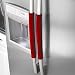 OUGAR8 Refrigerator Door Handle Covers,Keep Your Kitchen Appliance Clean From Smudges, Fingertips, Drips, Food Stains, Perfect For Dishwashers (Red)
