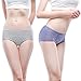 YOYI FASHION Women Menstrual Period Briefs Jacquard Easy Clean Panties US Size XXS-5XL/12