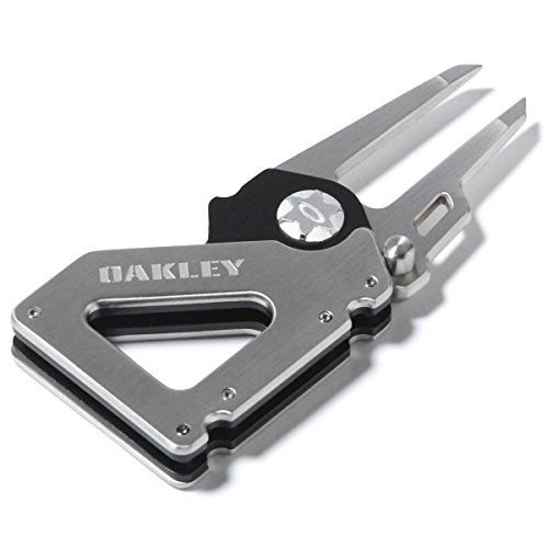 Oakley Metal Works Switch Blade Divot Repair Tool Silver 99280206
