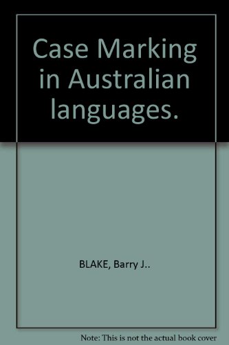 Case marking in Australian languages