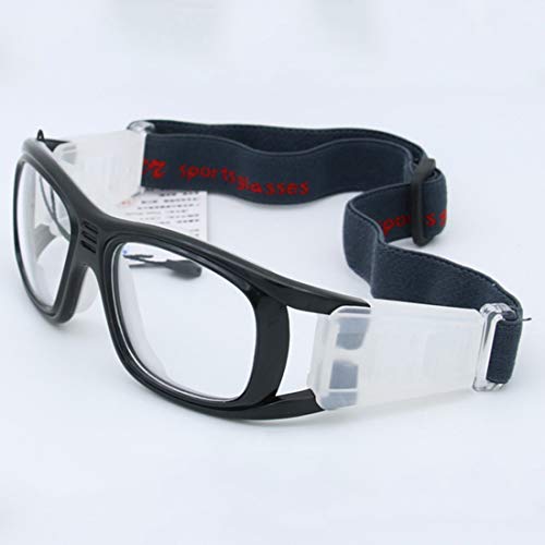 Freahap Sports Goggles Safety Eyewear Glasses for Basketball Hockey Protective Gear Black