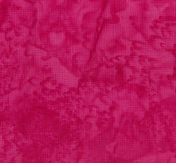 Moda Kota Batiks Quilt Fabric Raspberry 41000/33 By The Yard