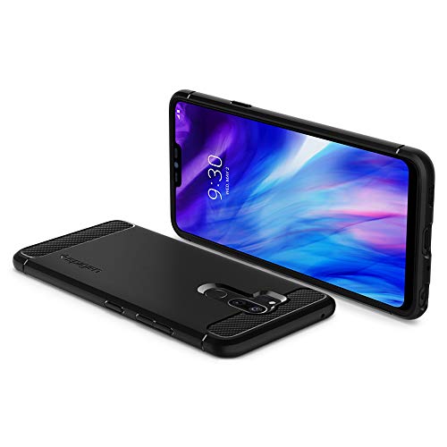 Spigen [Rugged Armor Funda LG G7 ThinQ con Absorción de Choque (2018) - Negro - Imagen 3