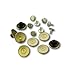 Carhartt Men's A135 Extra Buttons - One Size Fits All - Brass