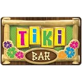 Beistle Large Plastic 3-D Tiki Bar Sign 12.5" x 17" Decoration