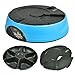 Automatic Pet Feeder, PETFLY /PYRUS Pet Feeder Separate Compartments Food Trays Secure Locked Programmed Feeder for Pets (Blue)thumb 2