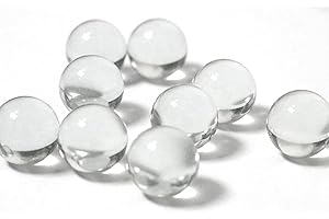 20pcs/Pack 10mm 14mm 16mm Clear Glass Marbles Solid Marble Beads Marbles Games Bouncing Ball Pinball Machine Vase Fish Tank F