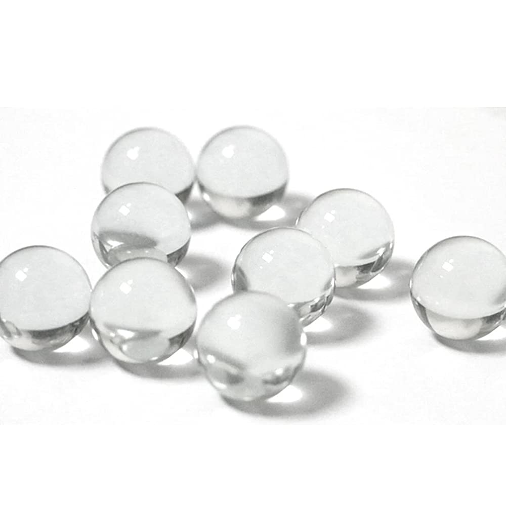 20pcs/Pack 10mm 14mm 16mm Clear Glass Marbles Solid