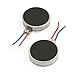 uxcell 2Pcs 10mm x 2.5mm Disc Shape Vibrating Vibration Motor for Cell Phone