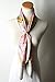 corciova Ladies Pretty Satin Neckerchief Square Scarf headband 35 x 35 inches Chains Belts Gray