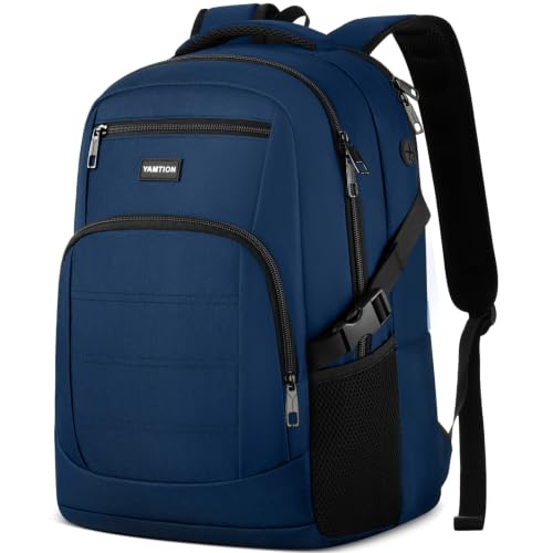YAMTION School Backpack for Boys and Girls, Backpack for Men and Women, Laptop Backpack, Lightweight Bookbag, Work Backpack Fits 17.3 Inch Notebook at Amazon