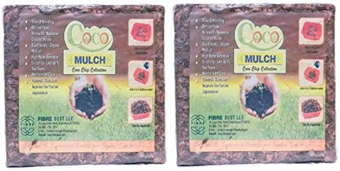 FibreDust Coco Mulch, 11- Pounds (Тwo Рack)