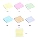 Csdtylh 18 Pads/Pack Colorful Sticky Notes, Memo Notes, Self-Stick Notes, Lined, 3 inch X 3 inch 80 Sheets/Pad,6 Colors