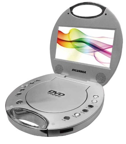 Sylvania-SDVD7046-SILVER-7-Inch-Portable-DVD-Player-Certified-Refurbished