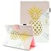 iPad 4th Generation Case Old Model, iPad 4 Case, iPad 3/2 Case, Fvimi Multi-Angle Viewing Folio Smart Leather Cover with Auto Sleep/Wake for iPad 2, iPad 3 & iPad 4th Generation, Cute Pineapple