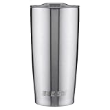 FEST 20-oz Stainless Steel Double Wall Vacuum Insulated Thermal Tumbler for Hot and Cold Drinks All Day