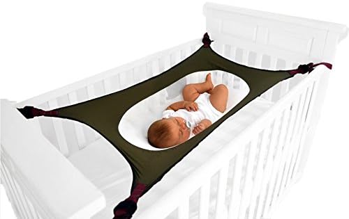 Crescent Womb Infant Safety Bed - Breathable & Strong Material That Mimics The Womb While Reducing The Environmental Risks Associated with Early Infancy, Olive
