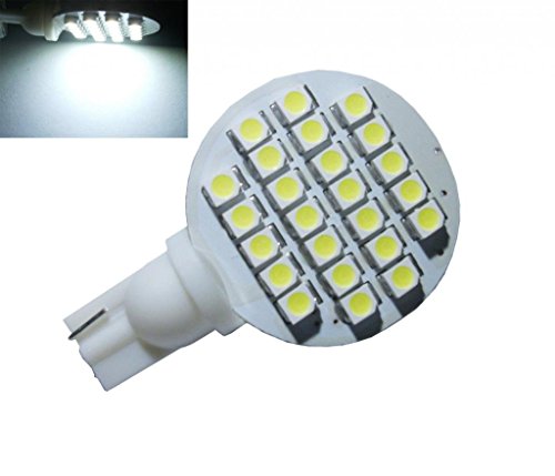 GRV T10 921 194 24-3528 SMD LED Bulb lamp Super Bright DC 12V Pack of 12 (Cool White / 12pcs)
