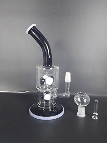 QinFeng Glass Beautiful Black Jade Filter Dome n Bowl n Nail