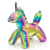 Made By Humans Balloon Money Bank - Baby Unicorn - Cool Unicorn Piggy Bank Gift for Kids and Adults Rainbow Finish