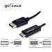 gofanco 10 Ft. DisplayPort 1.2 to 4K HDMI Cable Adapter [Gold Plated] for DP Systems to HDMI Ultra HDTVs or Monitors (DP4kHDMI10F)